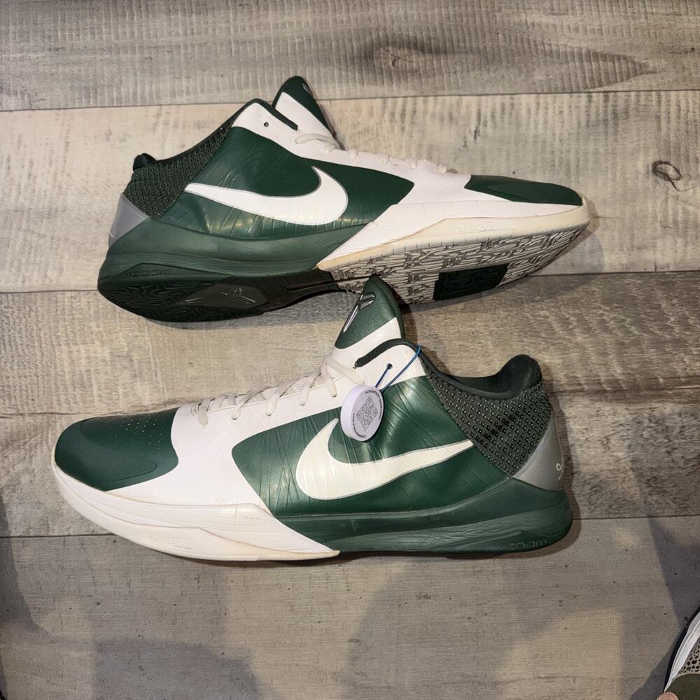 size 18 kobe 5 Michigan State sample 9999999 tag 407710-311